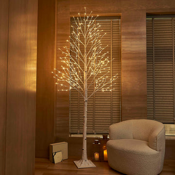 Hairui Lighted Birch Tree 8FT 240 Lights