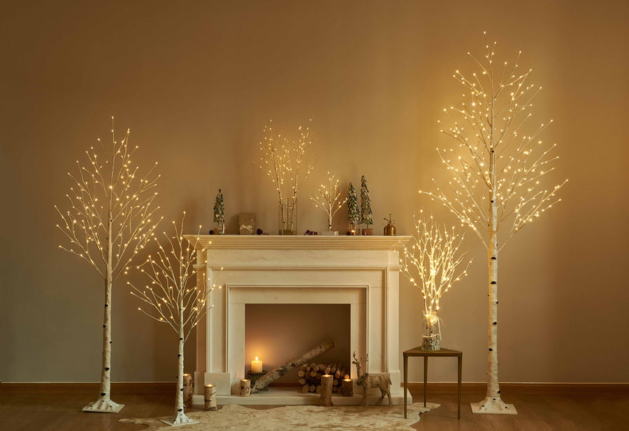 Hairui Lighted Birch Tree 8FT 240 Lights