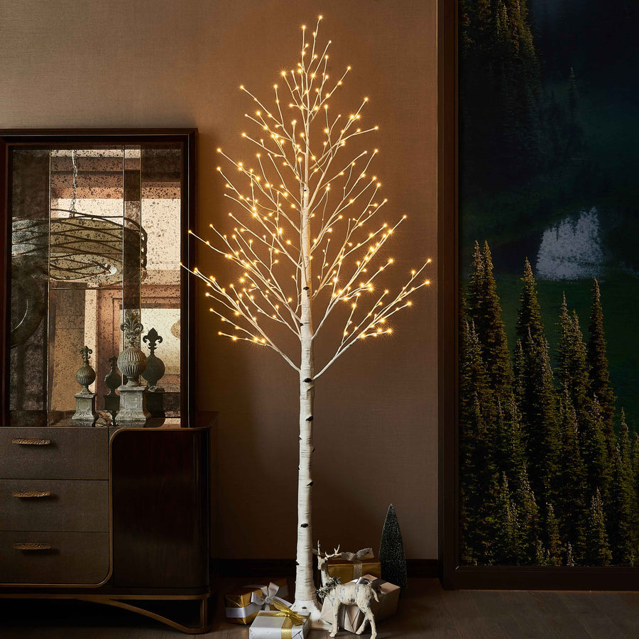 Hairui Lighted Birch Tree 8FT 240 Lights