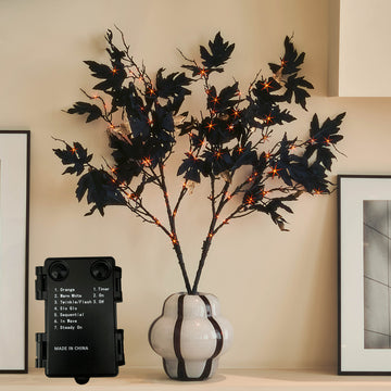 Hairui Lighted Black Maple Branches 32IN