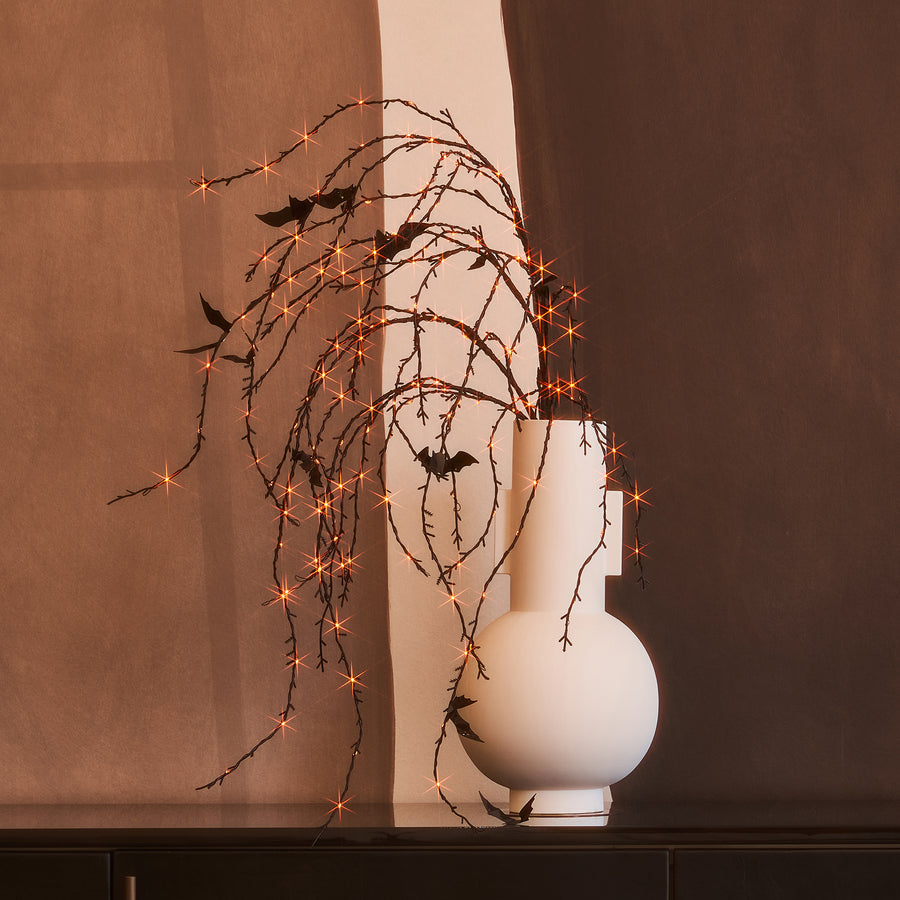 Hairui Halloween Tree Branches with Lights 43IN