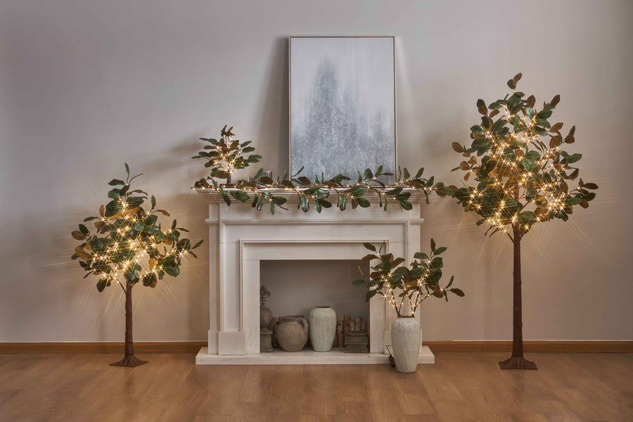 Hairui Lighted Magnolia Tree 4FT